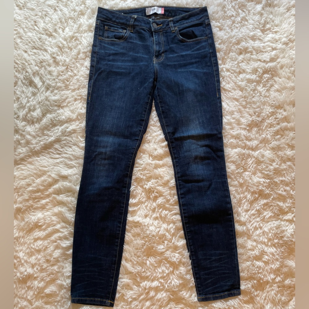 CAbi Blue Skinny Jeans Classic Style